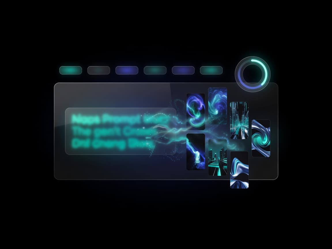 Veo 3.1-style text to video AI generator inside VIBE app